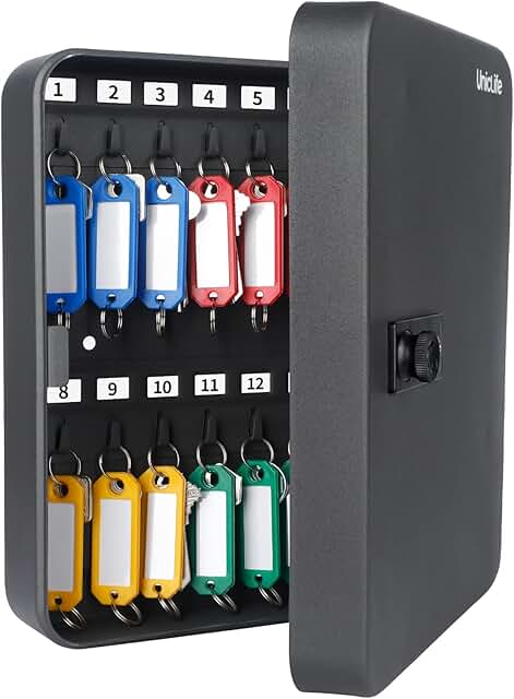 28-Position Key Cabinet with Combination Lock
