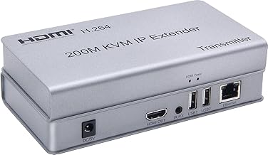 HDMI KVM Extender Over IP with USB and Cascade