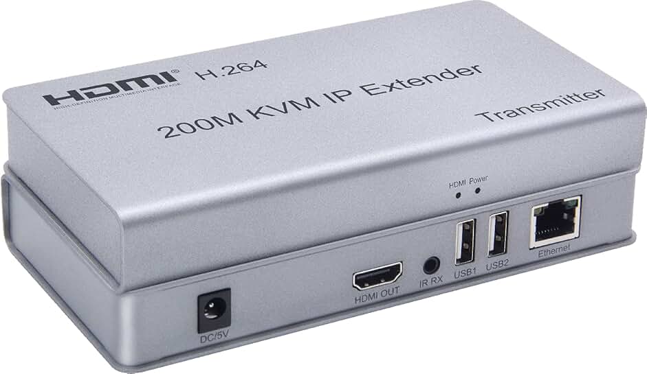 HDMI KVM Extender Over IP with USB and Cascade