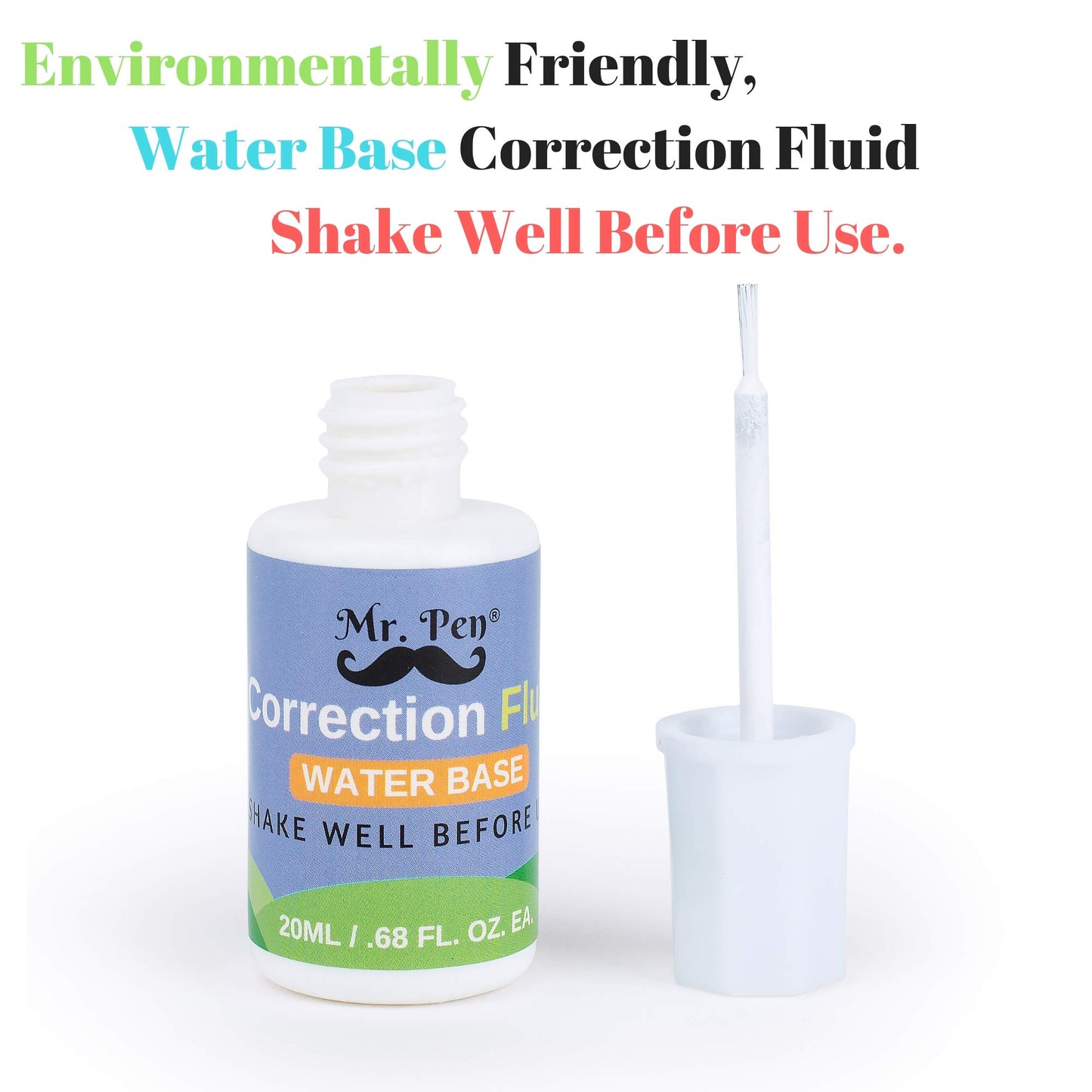 Pack of 6 Liquid Paper Correction Fluids
