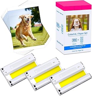 Photo Paper and Ink Set for Select Canon Printers