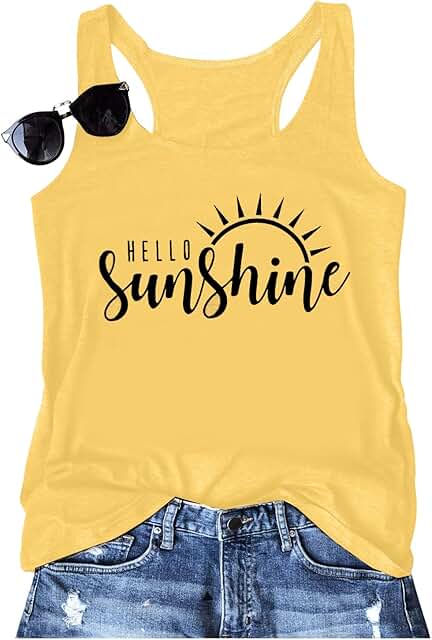 Women's Sleeveless Summer Tank Top