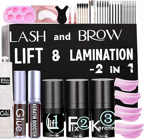 Eyelash Lift Kit for Home Use, 6 Weeks Results