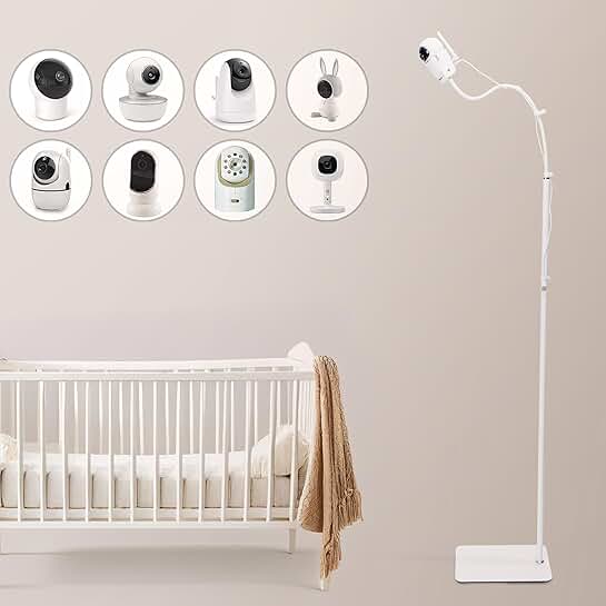 Baby Monitor Floor Stand Holder for Various Camera Models