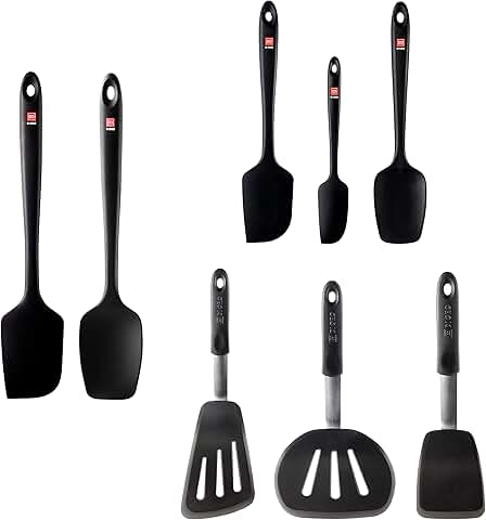 8-Piece Heat-Resistant Silicone Kitchen Utensil Set