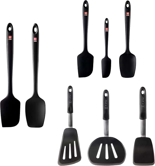 8-Piece Heat-Resistant Silicone Kitchen Utensil Set