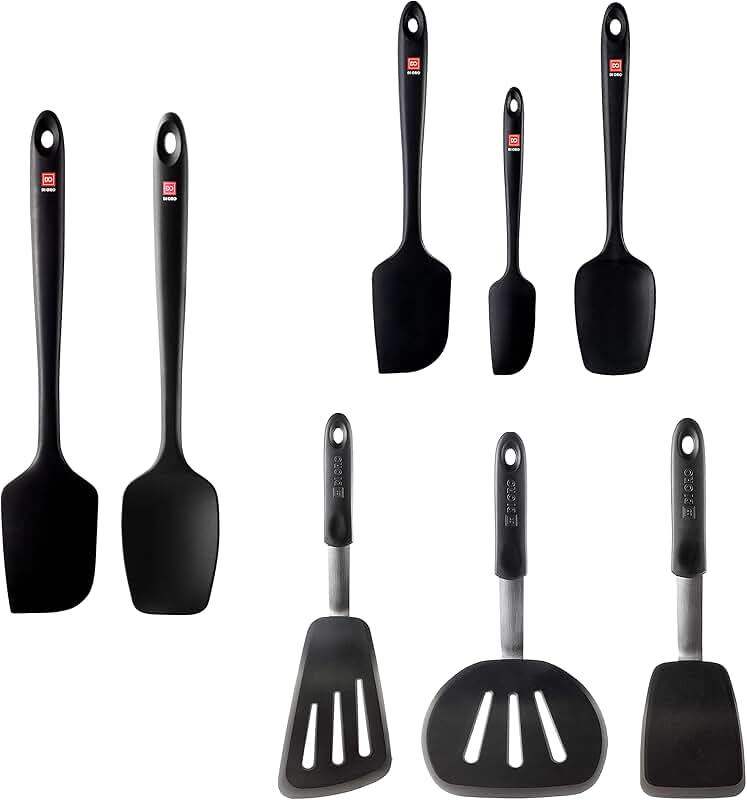 8-Piece Heat-Resistant Silicone Kitchen Utensil Set
