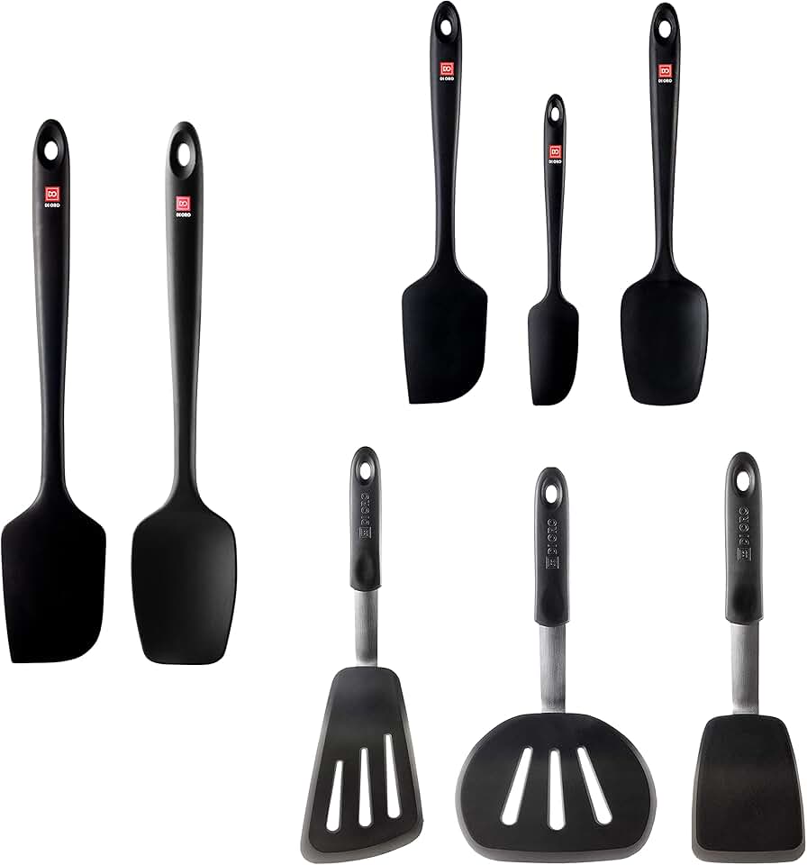 8-Piece Heat-Resistant Silicone Kitchen Utensil Set