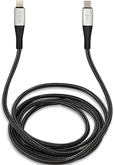 5 Foot USB-C Lightning Phone Charger Cable