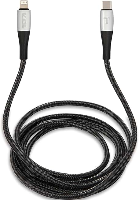 5 Foot USB-C Lightning Phone Charger Cable