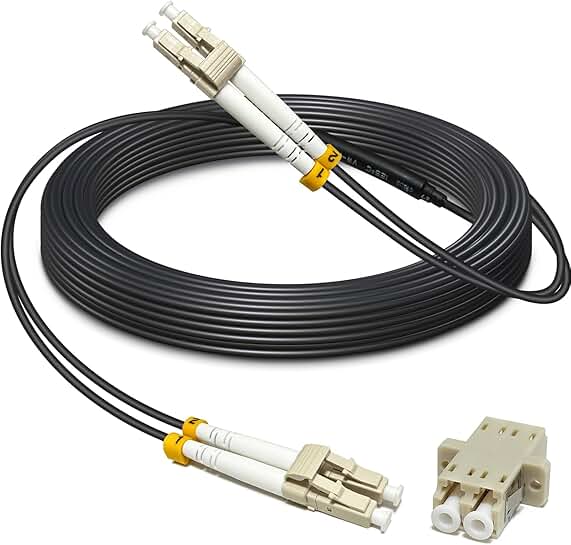10m LC to LC Duplex OM3 Outdoor Fiber Optic Patch Cable
