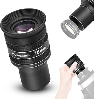 15mm Wide Angle Telescope Eyepiece for Astronomy