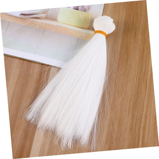 Colorful Locks DIY Doll Wig Kit 6pcs Straight Hair Wefts