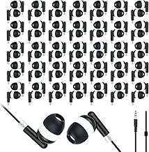 Bulk Kids Wired Earbuds for Classroom, 200 Pack