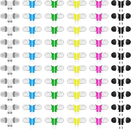 120 Pack Kids Classroom Earbuds for School and Home