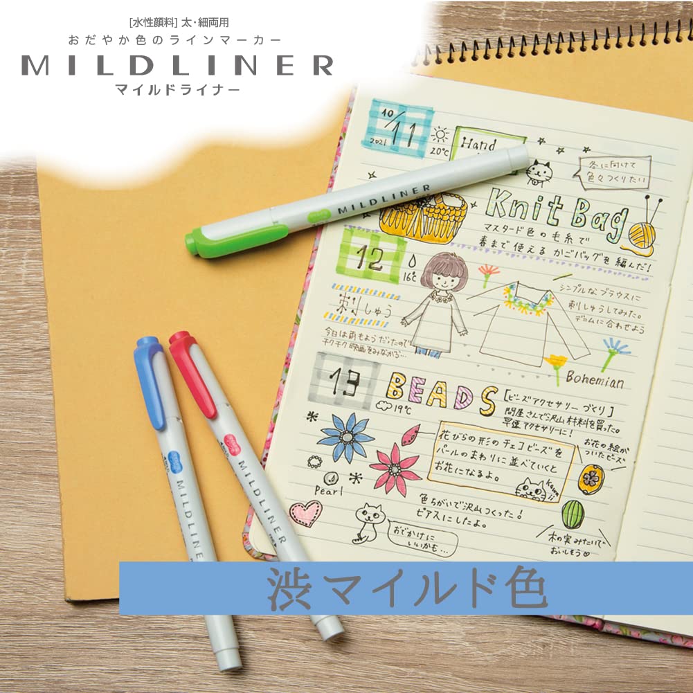 Double Sided Highlighter Set in Noble Colors
