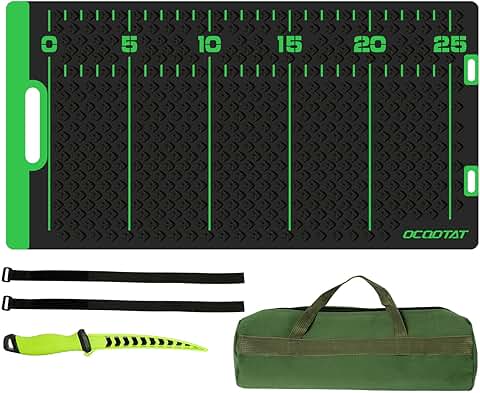 Fish Fillet Kit with Ruler, Knife, and Bag