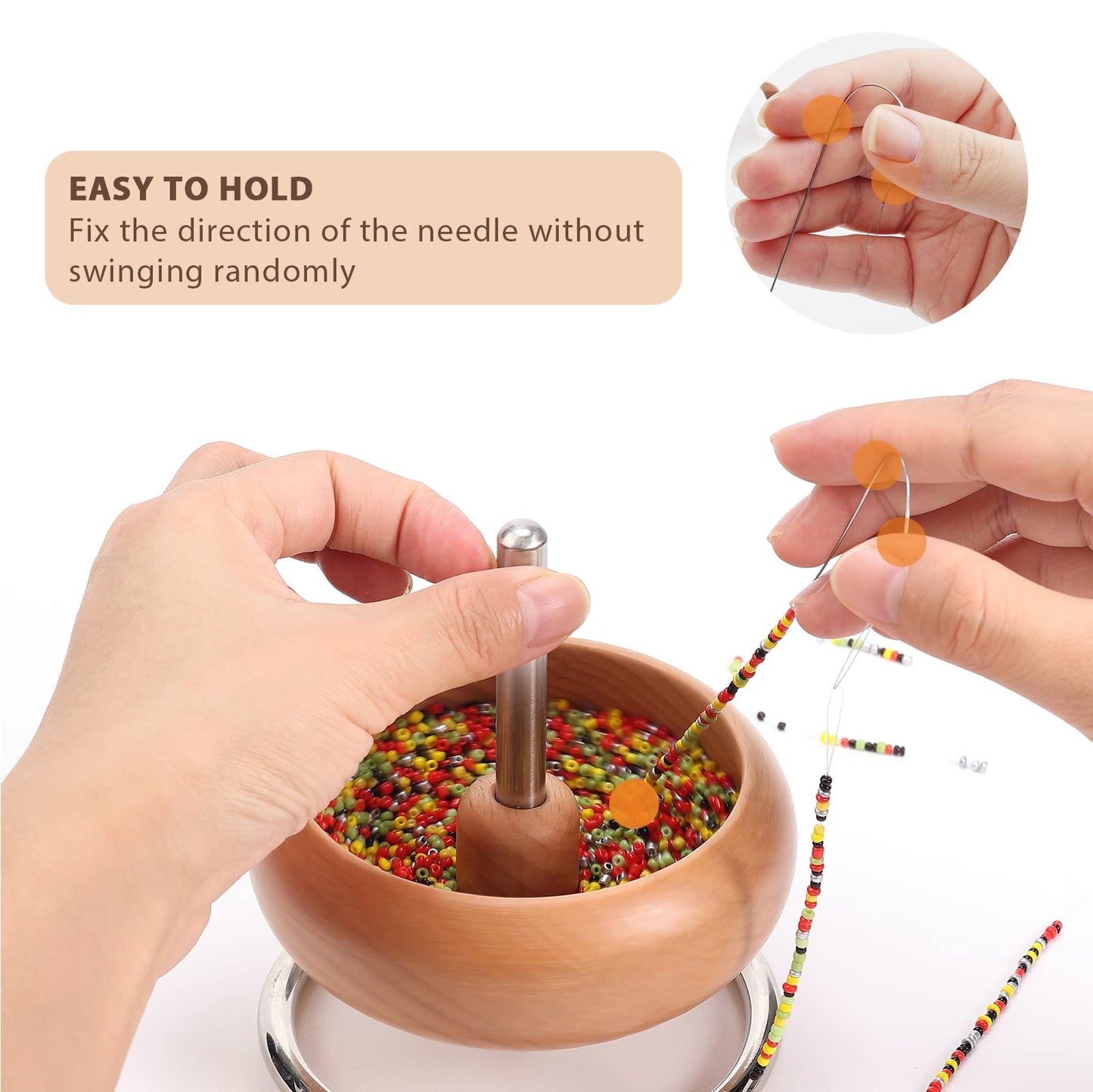 Big Curved Beading Needles for Jewelry Making and DIY Crafts