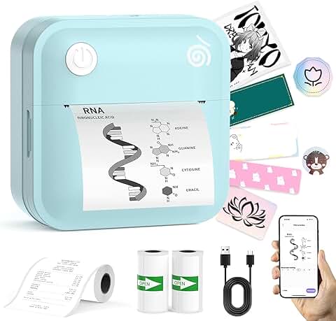 Portable Bluetooth Handheld Label Maker for Home and School