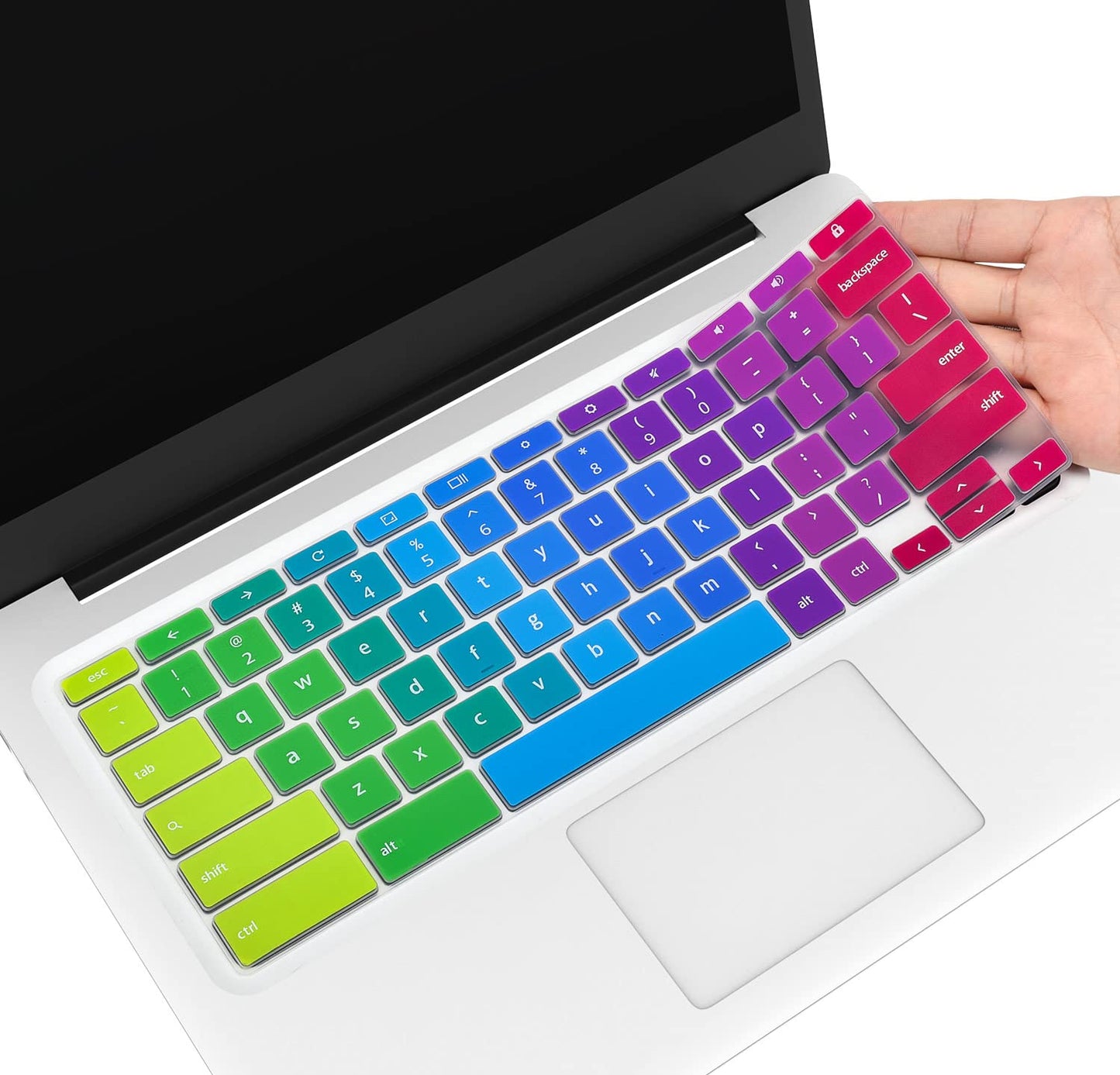 Colorful Keyboard Cover for 11.6 and 14 Inch Chromebooks