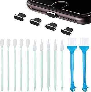 Metal Dust Plugs and Cleaning Kit for Phone