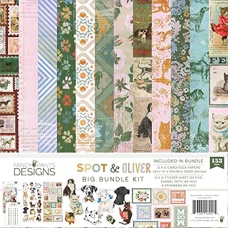 Dog and Cat Pet Scrapbook and Card Kit