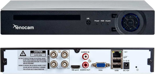 4-Channel 1080P Hybrid DVR for CCTV Security System