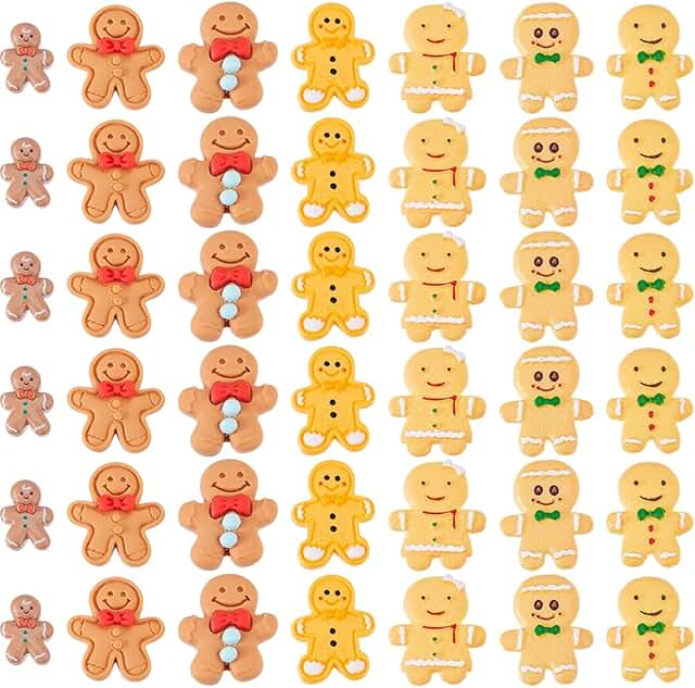 84-Piece Miniature Christmas Decorations for Crafts