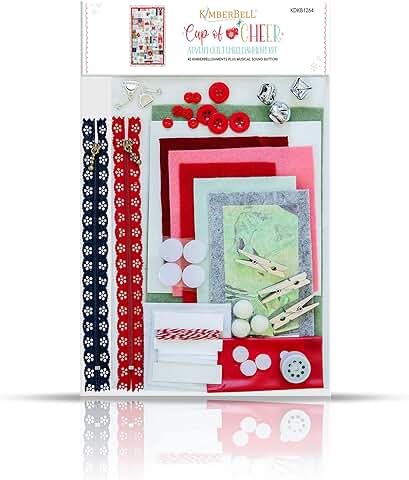 Embellishment Cup of Cheer Kit with Buttons and Felt