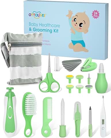 24-in-1 Baby Healthcare and Grooming Kit for Newborns