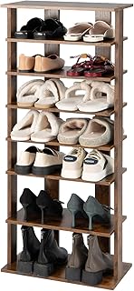 7-Tier Vertical Shoe Rack for Small Spaces