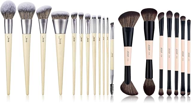 Vegan Makeup Brush Set with T600