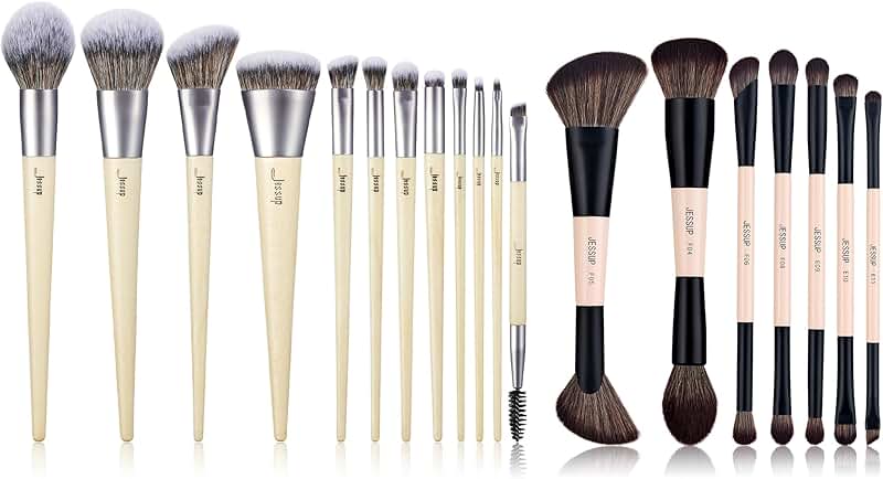 Vegan Makeup Brush Set with T600