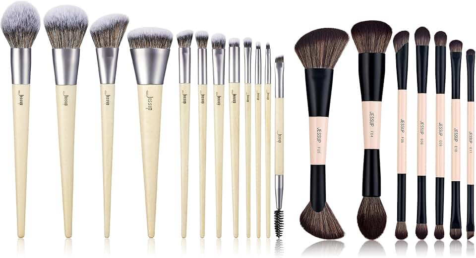 Vegan Makeup Brush Set with T600