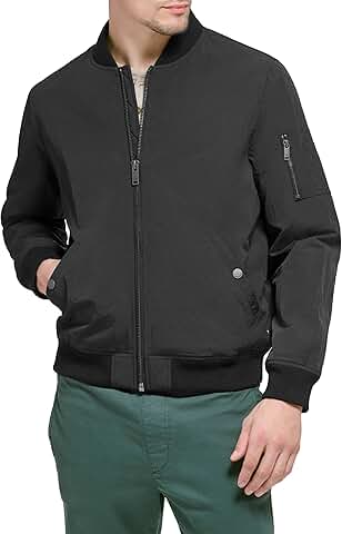 Men's Two-Pocket Bomber Jacket