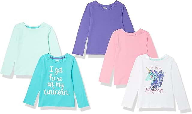 Girls' Long-Sleeve T-Shirts for Fall 2018
