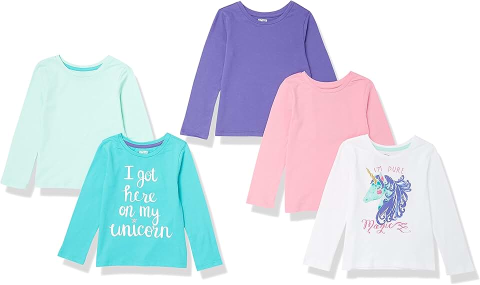 Girls' Long-Sleeve T-Shirts for Fall 2018