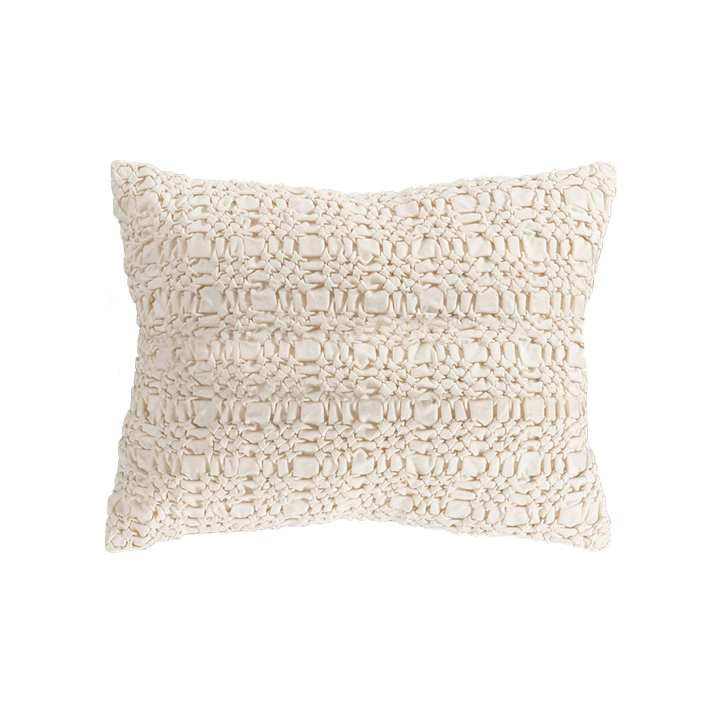 0002.I1420B Down Filled Throw Pillow/0002.I1420B, Ivory, 14" x 20"