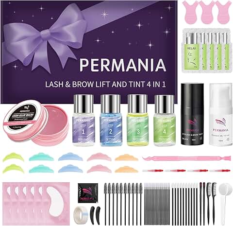 Lash Perm and Brow Lamination Kit for Natural Results