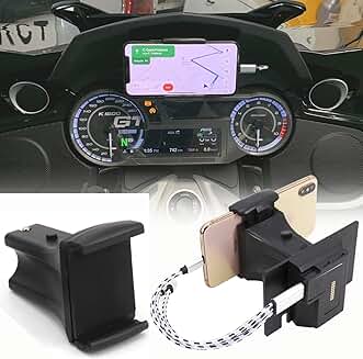 Motorcycle Phone Holder with USB Charger for BMW K1600