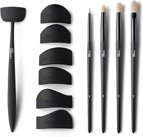 Cut Crease and Classic Crease Brush Set Bundle