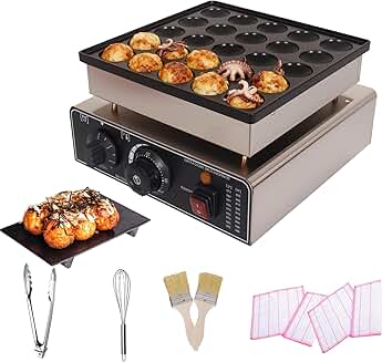 25-Piece Commercial Mini Dutch Pancake Maker Set
