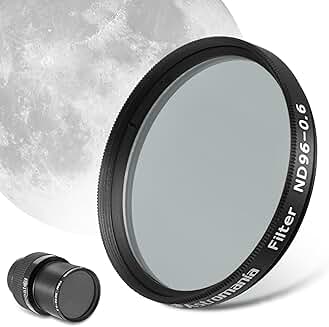 2-inch Moon Filter for Telescopes, Reduces Glare