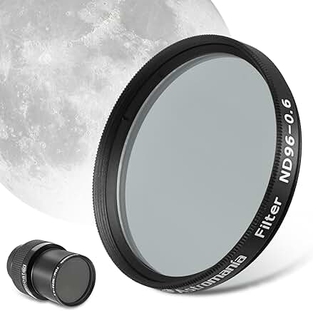2-inch Moon Filter for Telescopes, Reduces Glare