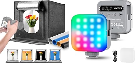 50W Photo Studio Light Box with RGB Video Light
