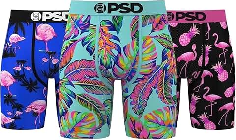 Men's Oasis Boxer Briefs, 3-Pack, Large