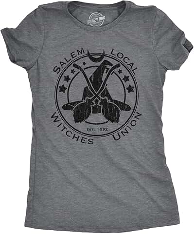 Women's Salem Witches Union Halloween T-Shirt