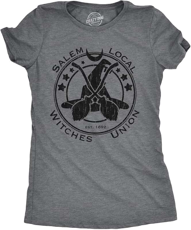 Women's Salem Witches Union Halloween T-Shirt