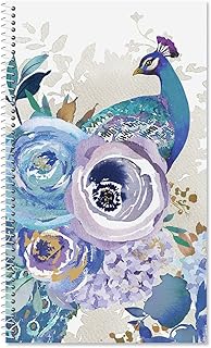 Blue Peacock Password and Pin Keeper Journal