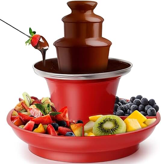 3-Tier Electric Chocolate Fountain for Dipping